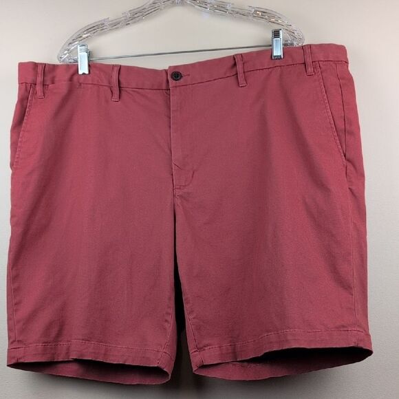 Lands End Men's Traditional Fit Casual Nantucket Red Cotton Shorts Size 44 - Picture 10 of 10